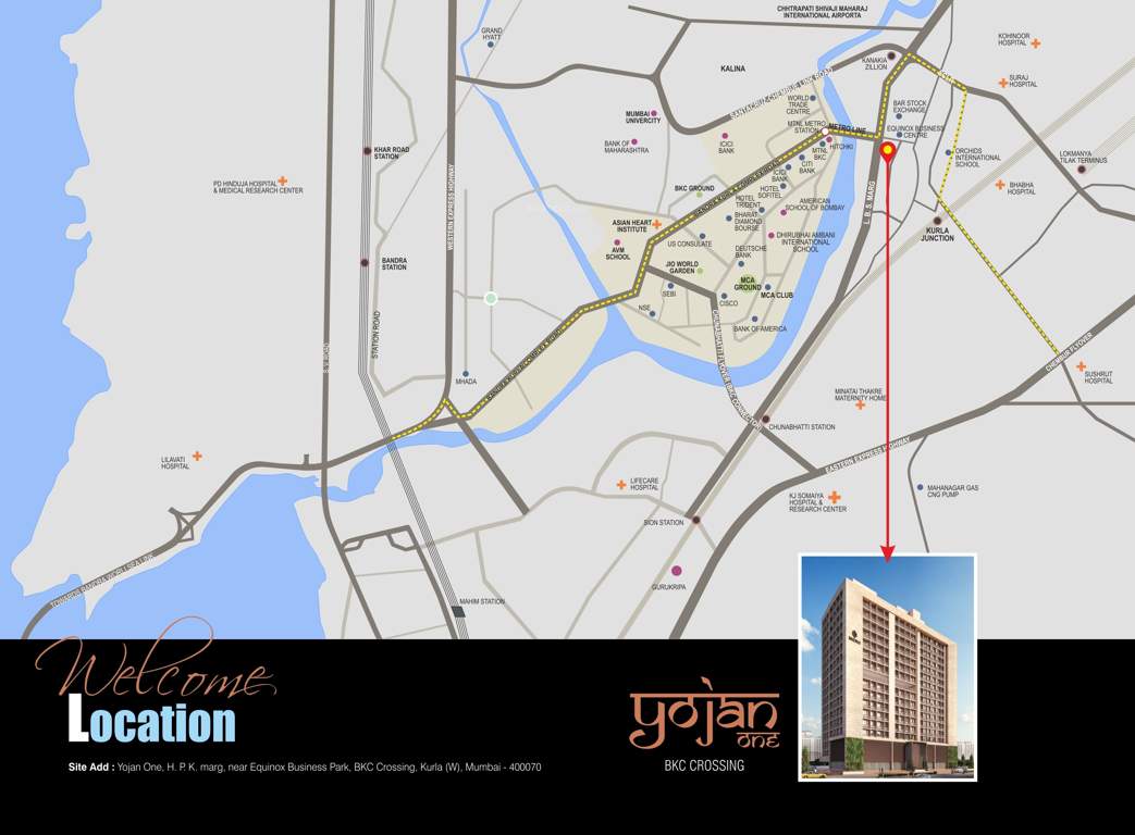  yojan one Location Plan