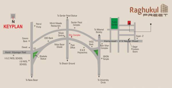  raghukul-preet Location Plan