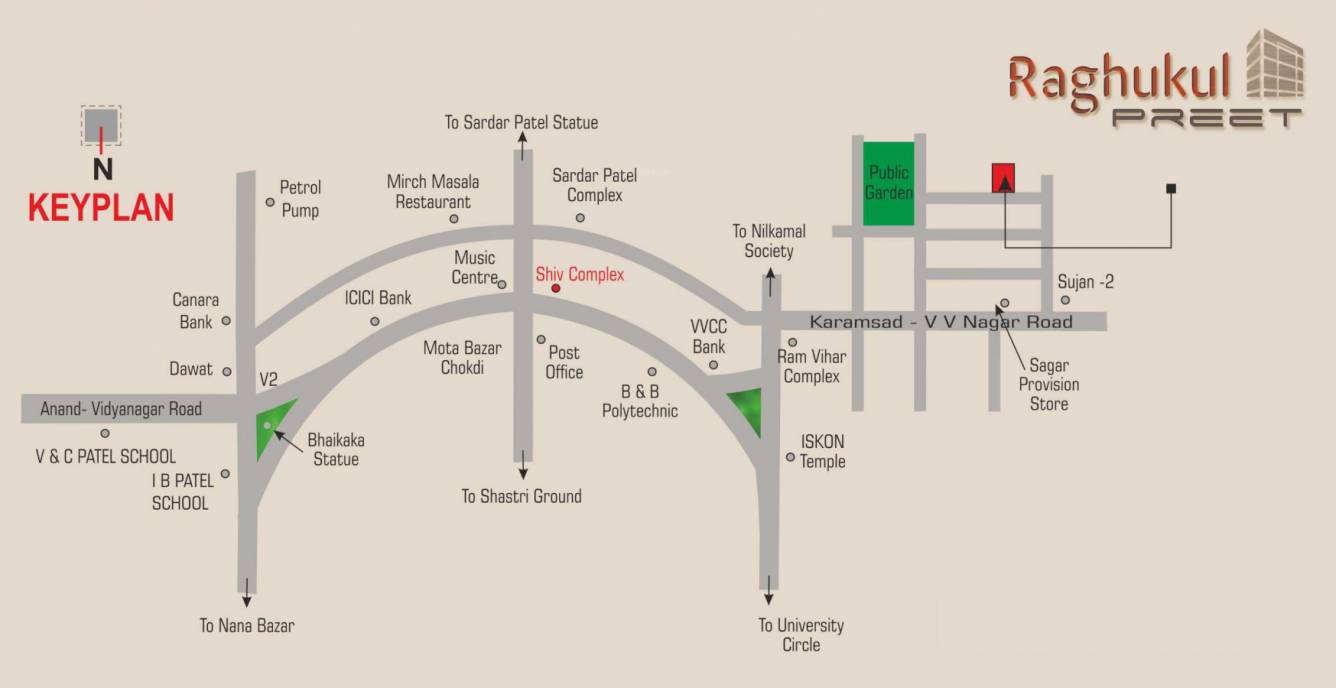  raghukul preet Location Plan