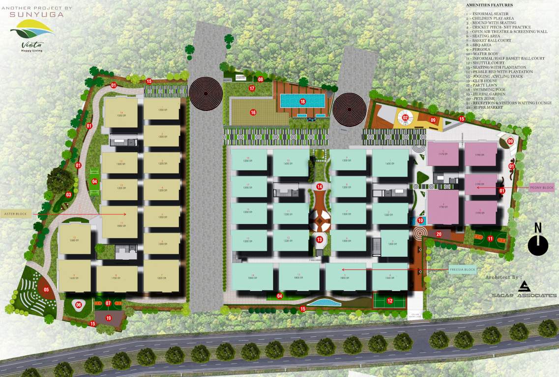  vista Layout Plan