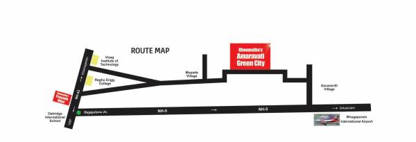 Location Plan amravithi-green-city Location Plan