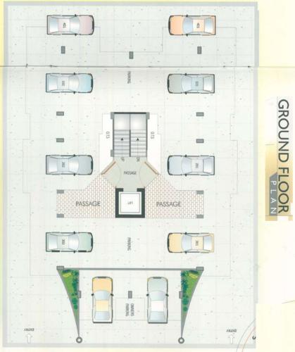  ved-apartment Ved Apartment Cluster Plan for ground Floor