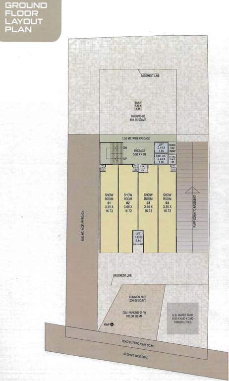  pearl memories Pearl Memories Cluster Plan for ground Floor