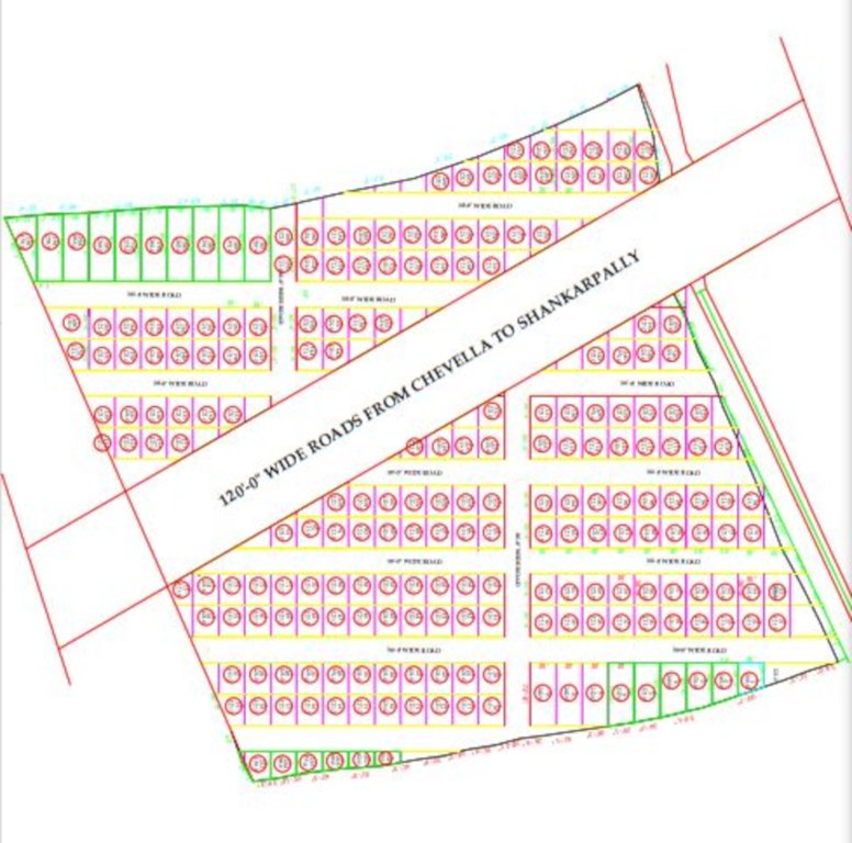  evergreen farm lands Layout Plan