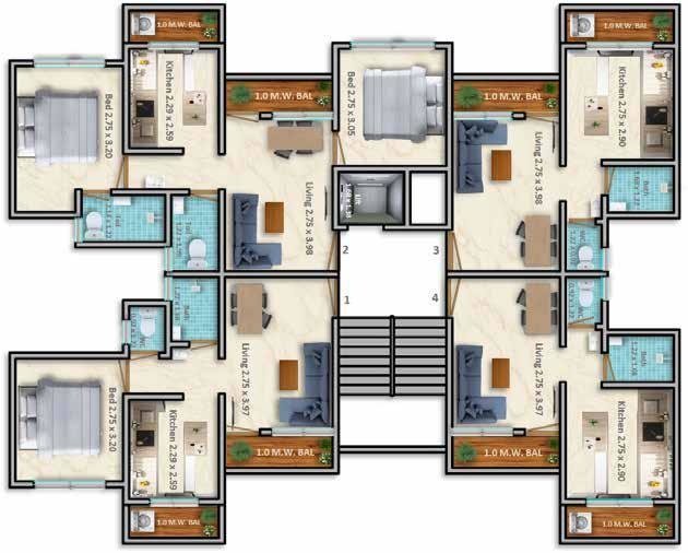  galaxy complex Cluster Plan
