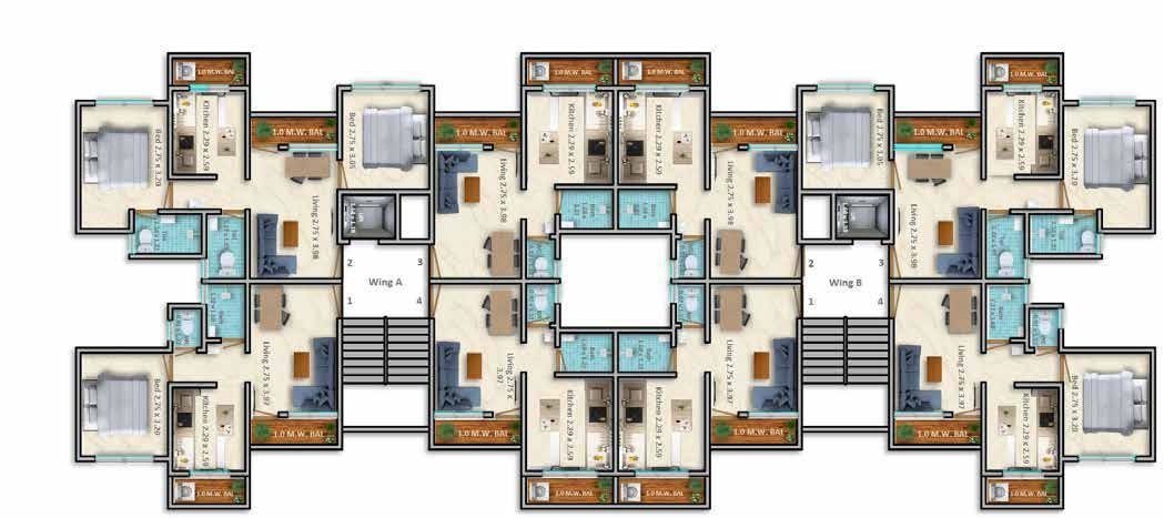 galaxy complex Cluster Plan