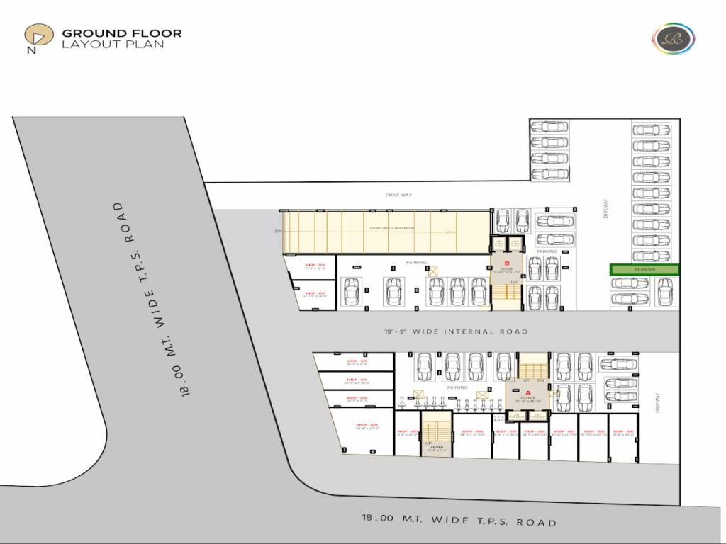  rainbow rivera Layout Plan