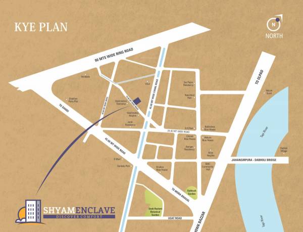  shyam-enclave Location Plan