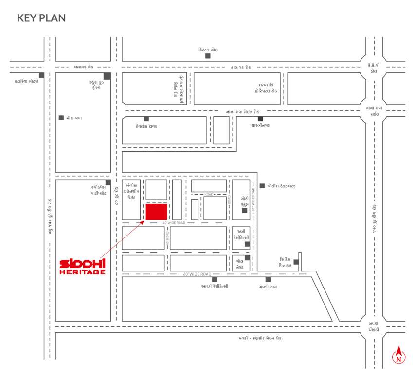  siddhi heritage Location Plan