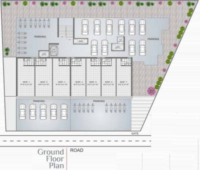  prayag-i Prayag I Cluster Plan for ground Floor