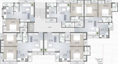  prayag-i Prayag I Cluster Plan from 1st to 4th Floor