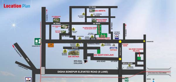  sai-vrindavan-garden Location Plan