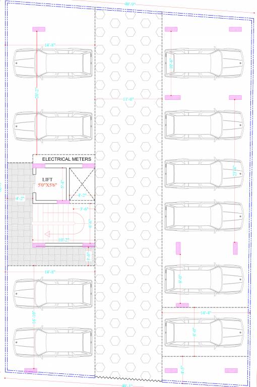  homes Homes Cluster Plan For Ground Floor