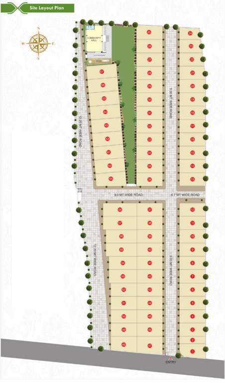  rajvi baag Layout Plan