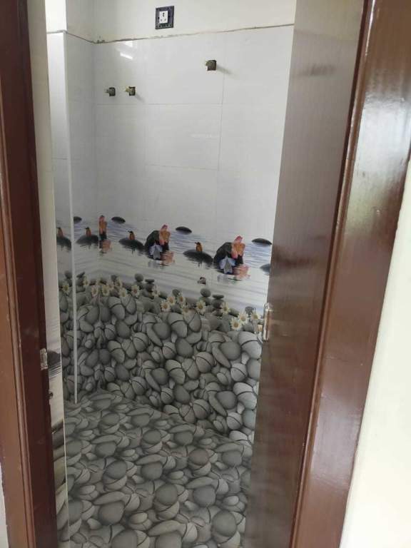  almond Bathroom