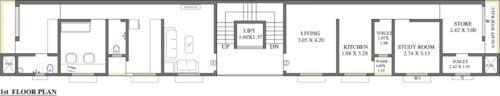  ravipushpa-apartment Ravipushpa Apartment Cluster Plan for 1st Floor