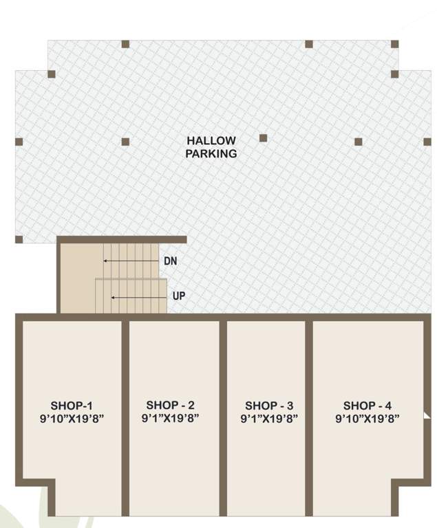jannat city part d Jannat City Cluster Plan for ground Floor