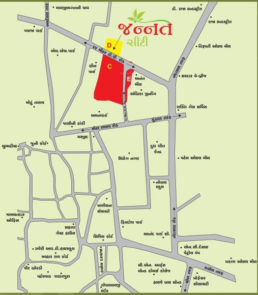 Location Plan jannat-city-part-d Location Plan