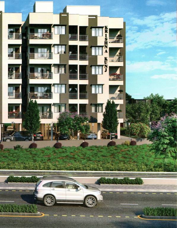 Elevation krishna kunj apartment Elevation