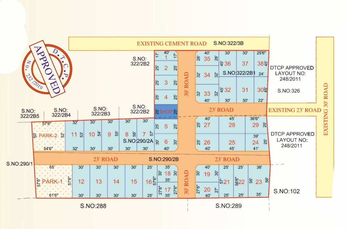  krishna nagar Layout Plan