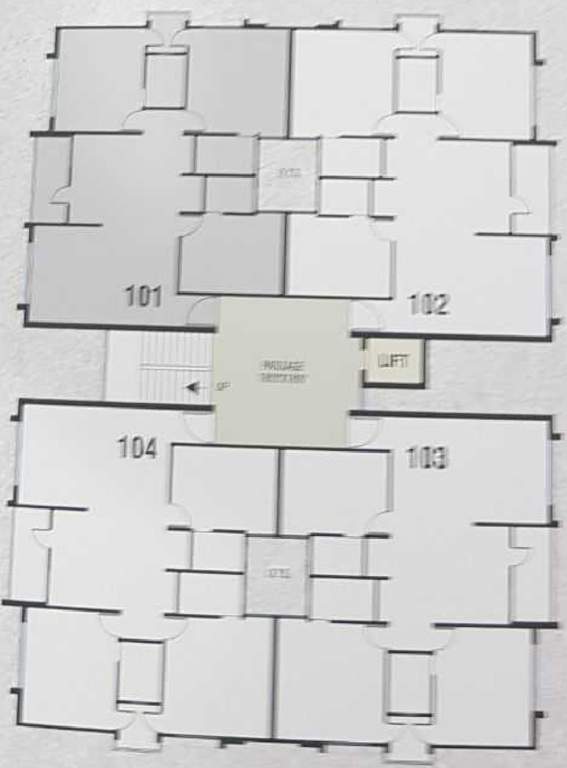  akshar jyot 1 Cluster Plan for Typical Floor