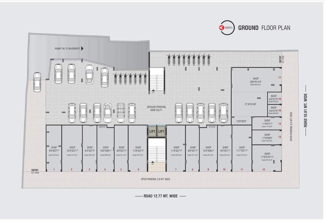  noble central Noble Central Cluster Plan for ground Floor