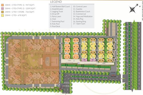 Layout Plan the-express-park-view-ii-low-rise-apartments Layout Plan