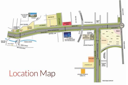 Location Plan the-express-park-view-ii-low-rise-apartments Location Plan