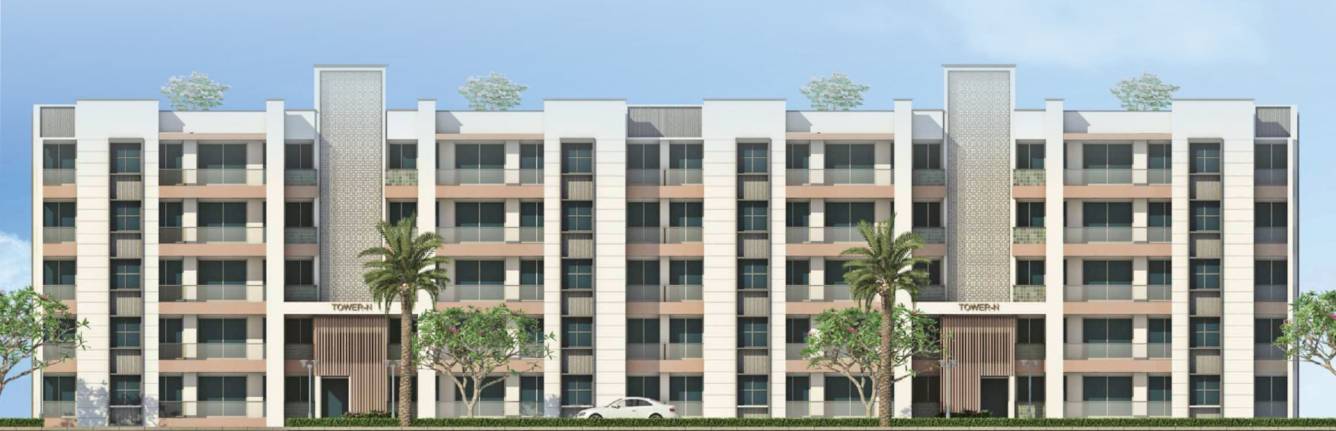 the express park view ii low rise apartments Elevation