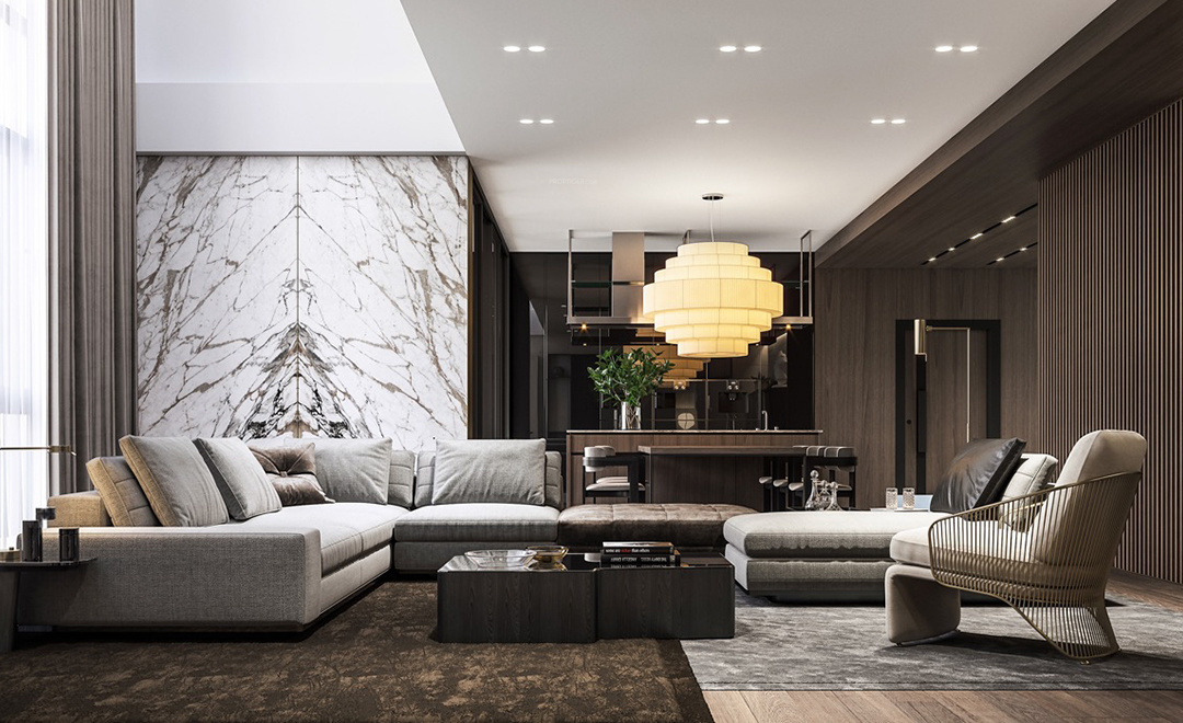  residency villa Living Area