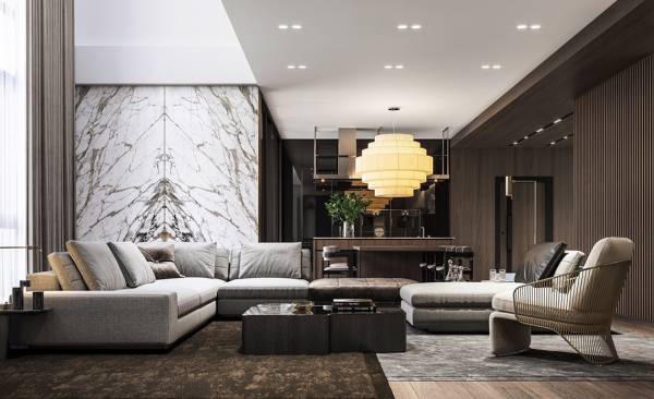 Living Area residency-villa Living Area