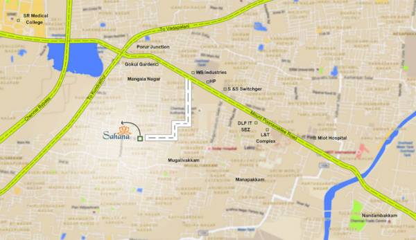 Location Plan sahana Location Plan