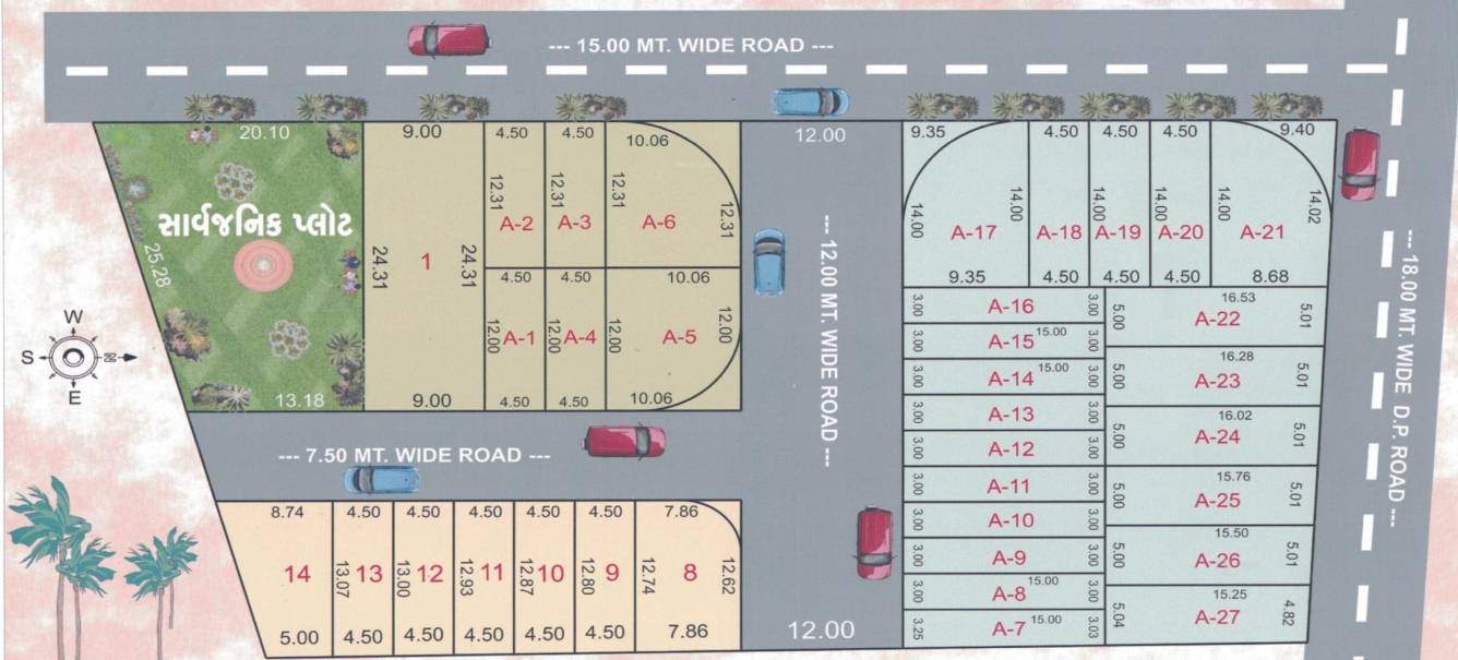 azhari park Layout Plan