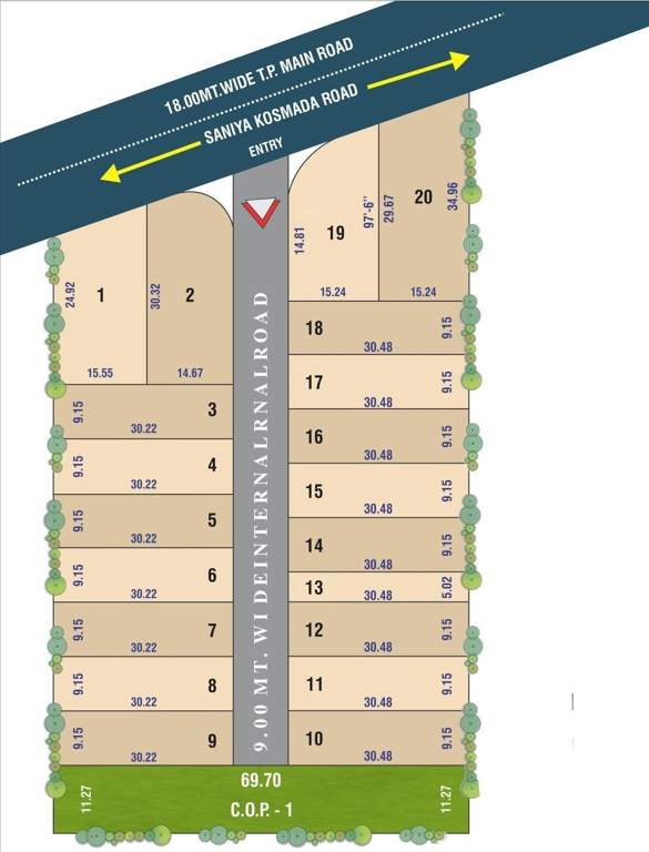  vrunda embrow park Layout Plan