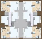  shreeya-gold Cluster Plan for 7th Floor