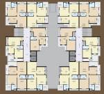  shreeya-gold Cluster Plan from 1st to 5th Floor