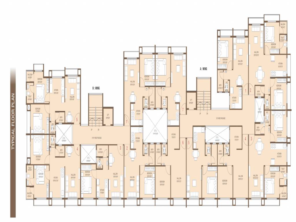  shiv hari residency Layout Plan