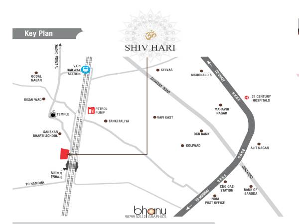  shiv-hari-residency Location Plan