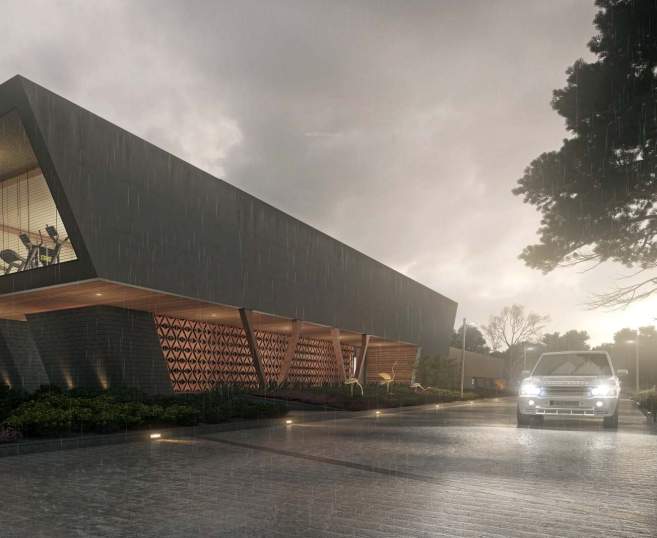  the courtyards Internal Roads & Footpaths