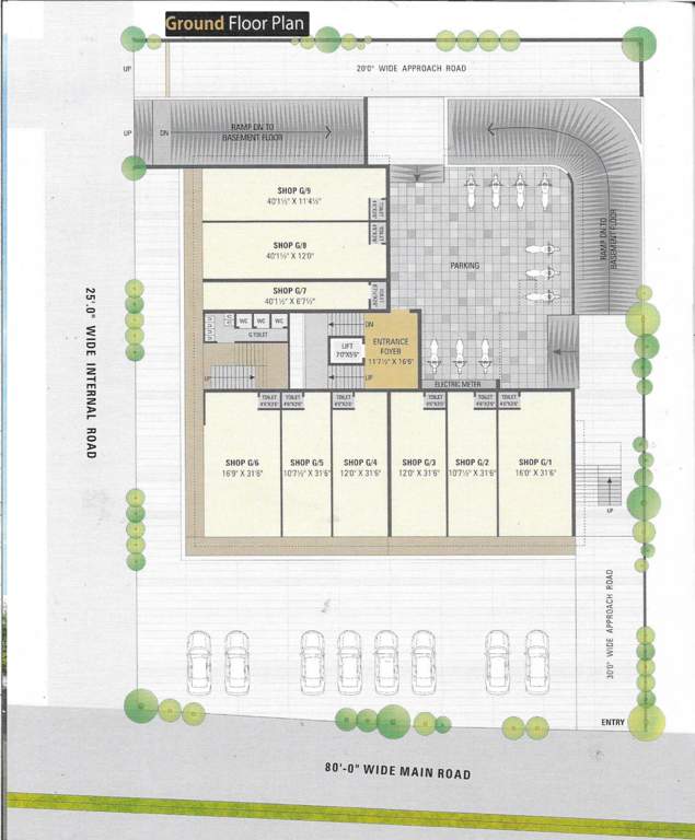 solitair square Solitair Square Cluster Plan for ground Floor