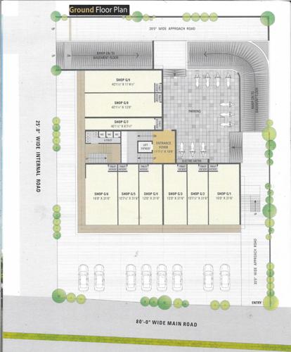 Solitair Square Cluster Plan for ground Floor solitair-square Solitair Square Cluster Plan for ground Floor