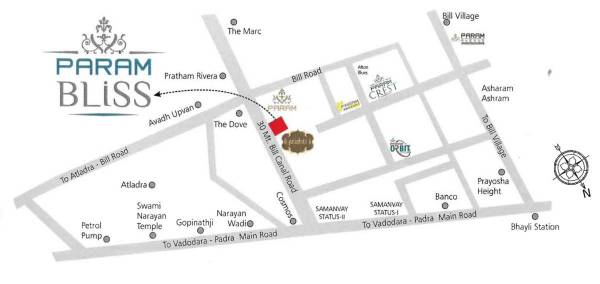  param-bliss Location Plan