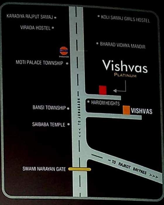  vishvas platinum Location Plan