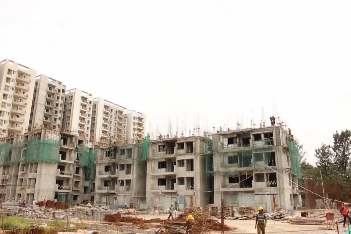  aarya Block A Construction Status Oct 23