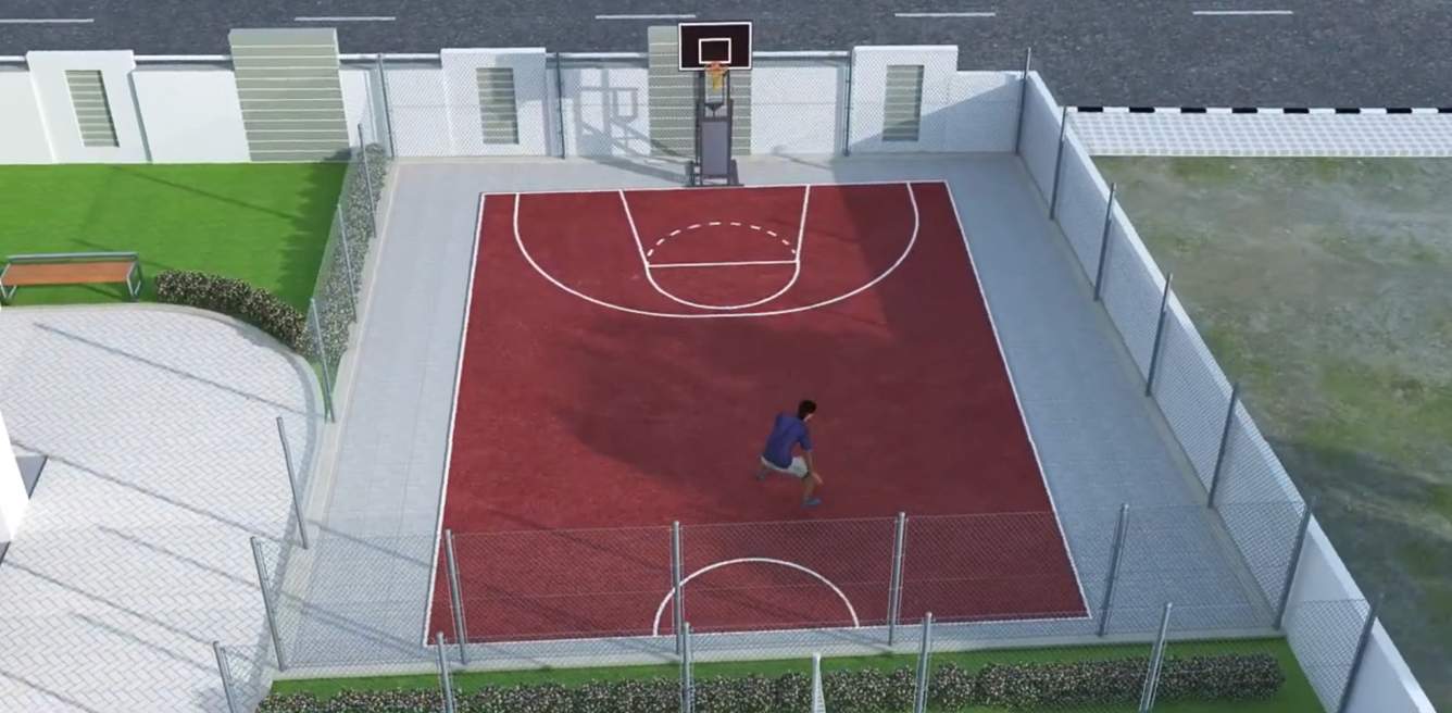  celesta Basketball Court