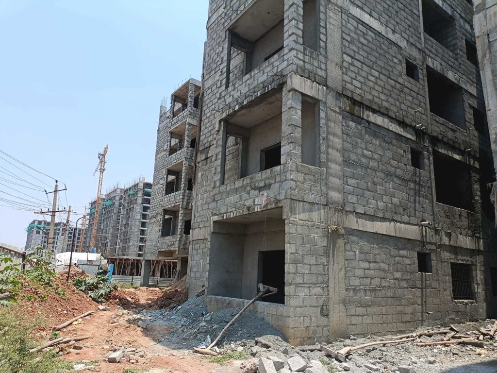  urban park Block A Construction Status Apr 25