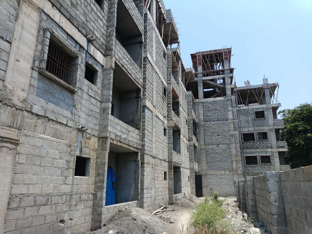  urban park Block A Construction Status Apr 25