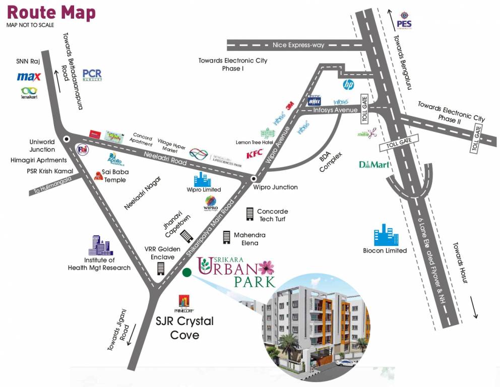  urban park Location Plan