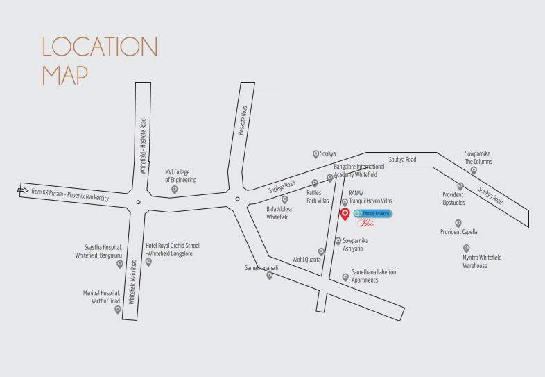  environs pride Location Plan