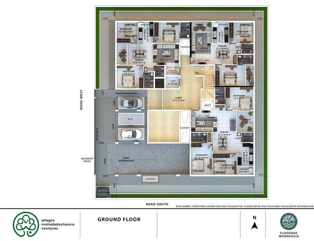  classique woodsville Classique Woodsville Cluster Plan
